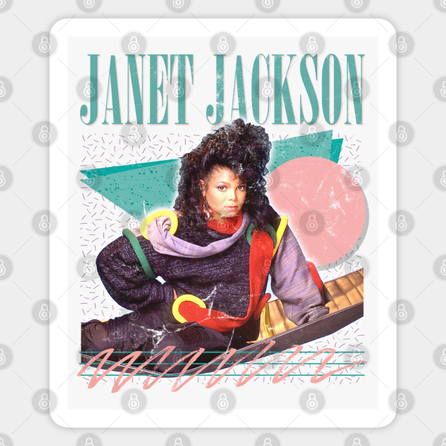 90s vintage poster「Janet Jackson」 odmalihnogu.org